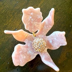 Lele Sadoughi Crystal Lily Earrings